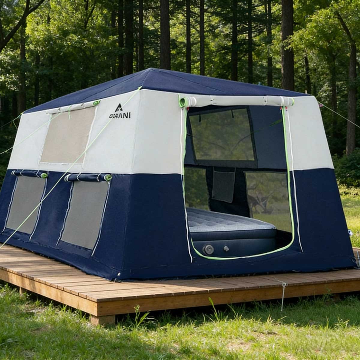 Палатка надувная CORANI TEN-DARK BLUE 12m