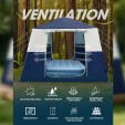 Палатка надувная CORANI TEN-DARK BLUE 12m